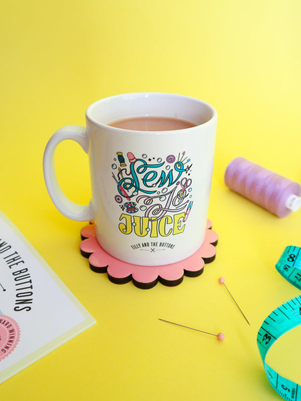 Tilly and the Buttons - Sew Jo Juice Mug *Clearance Sale 20% Off